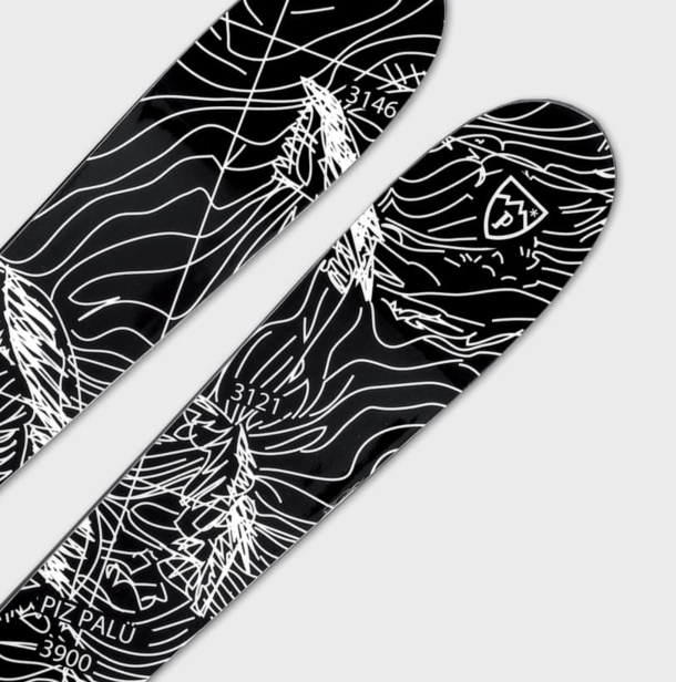 Ski Design für Powder Equipment Ski Design für Powder Equipment